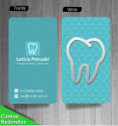 cartao dentista criativo