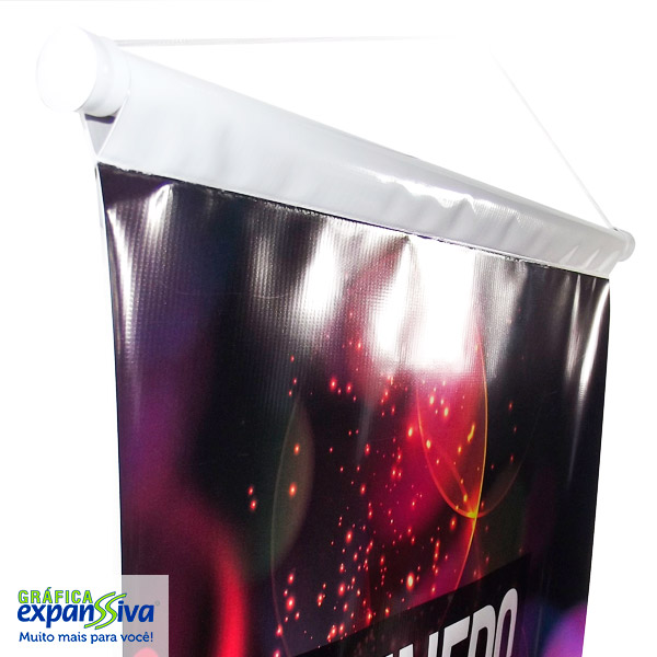 Banner - 90 x 150 cm - Lona Brilho - Impresso Frente | Gráfica expanSSiva