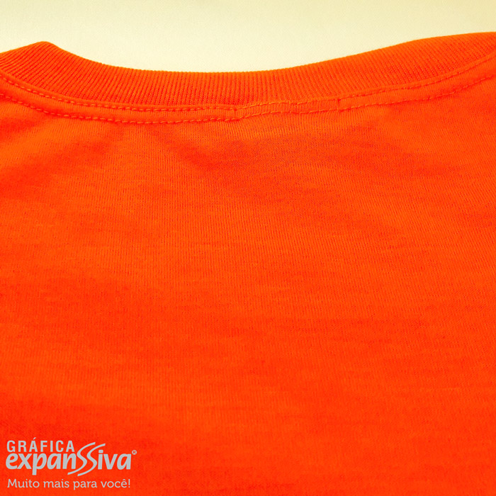 Camiseta cor laranja Clearance