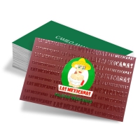 Cartão de Visita - Verniz Localizado - 9x5 cm - Impresso Frente e Verso